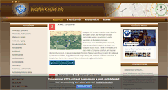 Desktop Screenshot of budafoki.info
